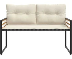 Medinis sluoksnio suolelis su pagalve Kreminė 114 x 55 x 77 cm