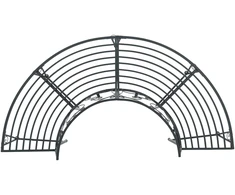Lauko baldų komplektas Medžio suolelis 4-Vietų skaičius 160 x 80 x 89 cm Plienas
