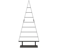 Metalinis Kalėdų medis s stovu Juoda 125,5 cm Plienas