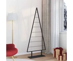 Metalinis Kalėdų medis s stovu Juoda 180 cm Plienas