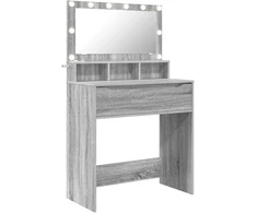 Miegamojo persirengimo stalai Pilkas Sonoma 80 x 39,6 x 135 cm