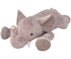 Minkštas pliušinis dramblys, XXL, 95 cm