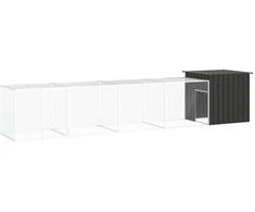 Narvas viščiukams, antracito, 500x91x100cm, plienas