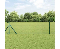 Tvora su stulpais Žalia 0.4 x 25 m Plienas 3350316