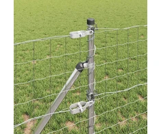Tvora su stulpais Sidabro 0.4 x 25 m Plienas 3350529