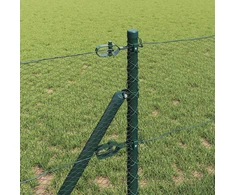Heksagonalinė tvoros tvirtinimo sistema 50 x 0,8 m Žalia