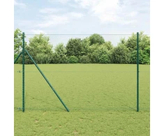 Heksagonalinė tvoros tvirtinimo sistema 50 x 1,6 m Žalia