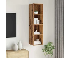 TV staliukas TV spintelių komplektas 37 x 37 x 142,5 cm Senovinis medis