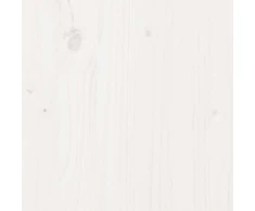 Palėpės lovos rėmas Balta 90 x 200 cm Kietos pušies mediena