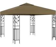Paviliono dangos keitimas 300 x 300 x 26 cm Skaidrus PVC
