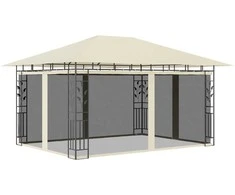 Paviliono dangos keitimas Skaidrus 400 x 300 x 32 cm PVC