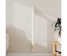 Prie sienos montuojamas draskymo stovas katėms, 109cm, sizalis