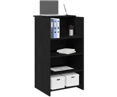 Priėmimo stalas Juoda 55x50x103,5 cm apdirbta mediena