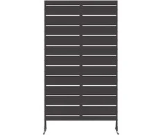 Privatumo žaliuzės Juoda 100 x 50 x 180 cm Plienas