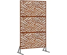 Privatumo žaliuzės Pilka 100 x 50 x 180 cm