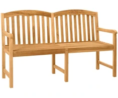 Lauko baldų komplektas Rankų darbo rožių suolelis 179,5 x 61 x 90 cm Kieto teka medžio