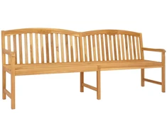 Lauko baldų komplektas Rankų darbo rožių suolelis 228 x 60 x 90 cm Kieto teka medžio
