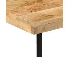 Rašomasis stalas 165x110x77 cm medžio masyvo mango ir geležies