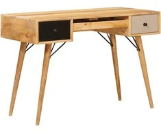 Rašomasis stalas Ruda 110 x 55 x 76 cm Kietas mango medis