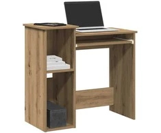 rašomasis stalas su lentynomis Artisan ąžuolas