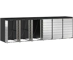 Rato konteinerių laikymas 3 konteineriams 340 x 77.5 x 115.5 cm