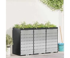 Rato konteinerių laikymas 3 konteineriams 340 x 77.5 x 115.5 cm