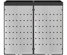 Rato konteinerių laikymas 3 konteineriams 340 x 77.5 x 115.5 cm
