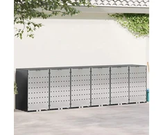 Rato konteinerių laikymas 3 konteineriams 340 x 77.5 x 115.5 cm