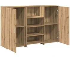 Registratūra, artisano, 155x50x103,5 cm, apdirbta mediena