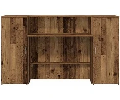 Registratūra, medienos, 180x50x103,5 cm, apdirbta mediena