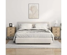 Šalia lovos spintelė 2 pcs Sonoma ąžuolas 42 x 41 x 61 cm