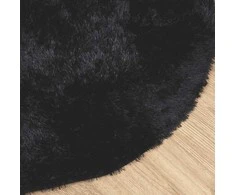 Mexen Shaggy tipo kilimas, NAVARRA, 120x120 cm, juodos, poliesteris