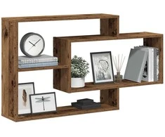 Sieninė lentyna Old Wood 104x20x58,5 cm Inžinerinė mediena