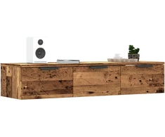 Sieninė Spinta Old Wood 102x30x20 cm Inžinierinė mediena