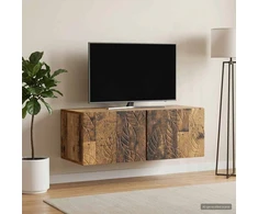 TV staliukas Sieninė TV spintelė 59,5 x 31 cm Sendintos medienos
