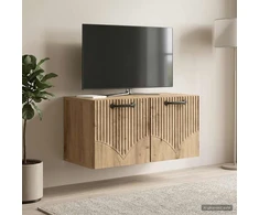TV staliukas Sieninė TV spintelė 59,5 x 31 x 30 cm Artisano ąžuolo