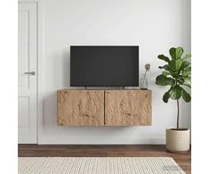 TV staliukas Sieninė TV spintelė 59,5 x 41 x 30 cm Artisano ąžuolo