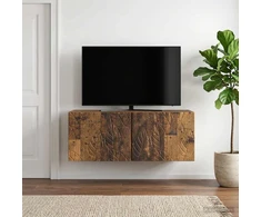 TV staliukas Sieninė TV spintelė 78,5 x 31 cm Sendintos medienos