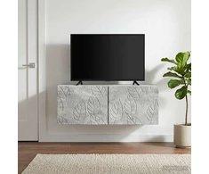 TV staliukas Sieninė TV spintelė 78,5 x 41 x 30 cm Betono pilka