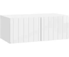 Sieninė TV spintelė 78,5 x 41 x 30 cm Itin blizgi balta