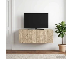 Sieninė TV spintelė 78,5 x 41 x 30 cm Sonoma ąžuolas