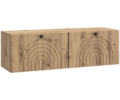 TV staliukas Sieninė TV spintelė 98 x 31 x 30 cm Artisano ąžuolo