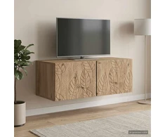 TV staliukas Sieninė TV spintelė 98 x 41 x 30 cm Artisano ąžuolo