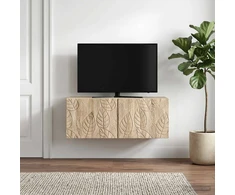 TV staliukas Sieninė TV spintelė 98 x 41 x 30 cm Sonoma ąžuolas