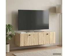 TV staliukas Sieninė TV spintelė 98 x 41 x 30 cm Sonoma ąžuolas