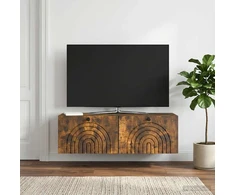 Sieninė TV spintelė Dūminio ąžuolo 98 x 31 x 30 cm