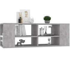 TV staliukas Sieninė TV spintelė, pilka, 102x35x35cm, apdirbta mediena