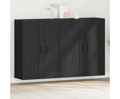 Prikabinama spinta 2 pcs Amatininkų ąžuolas 69,5 x 34 x 90 cm