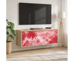 TV staliukas Sieninis televizoriaus stovas AACHEN 102 x 33 x 40 cm