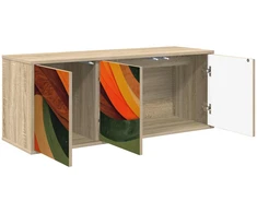 TV staliukas Sieninis televizoriaus stovas BONN 102 x 33 x 40 cm